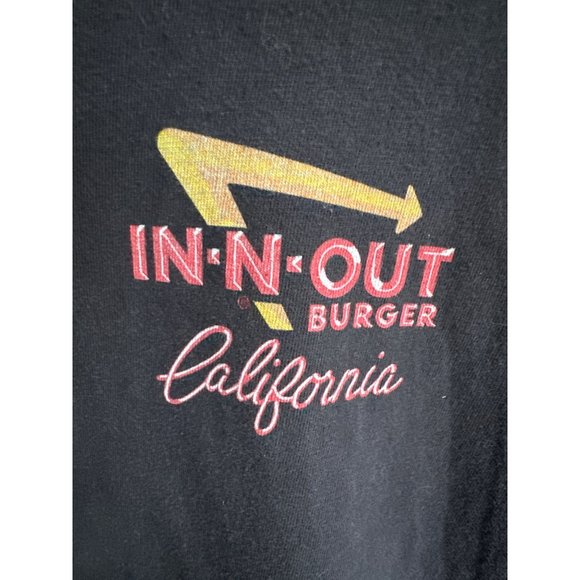 In-N-Out Burger size M faded black short sleeve t- shirt - Picture 4 of 6